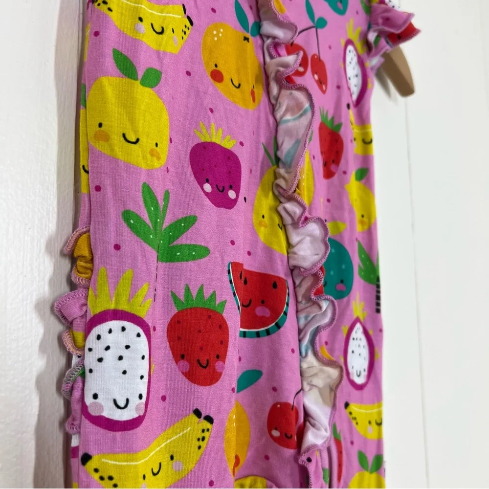 Bums & Roses Little Bum Bums Fruit Sleeveless Ruffle Romper